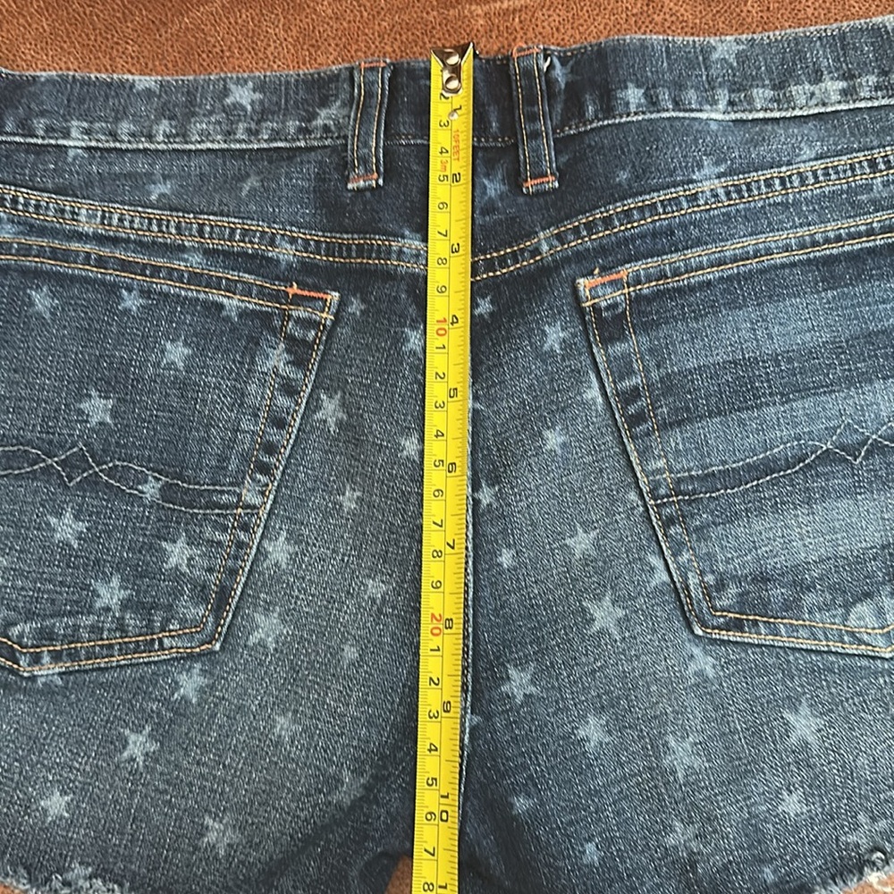 Women’s Lucky Brand Stars and Stripe jean shorts size 29 - Picture 5 of 5